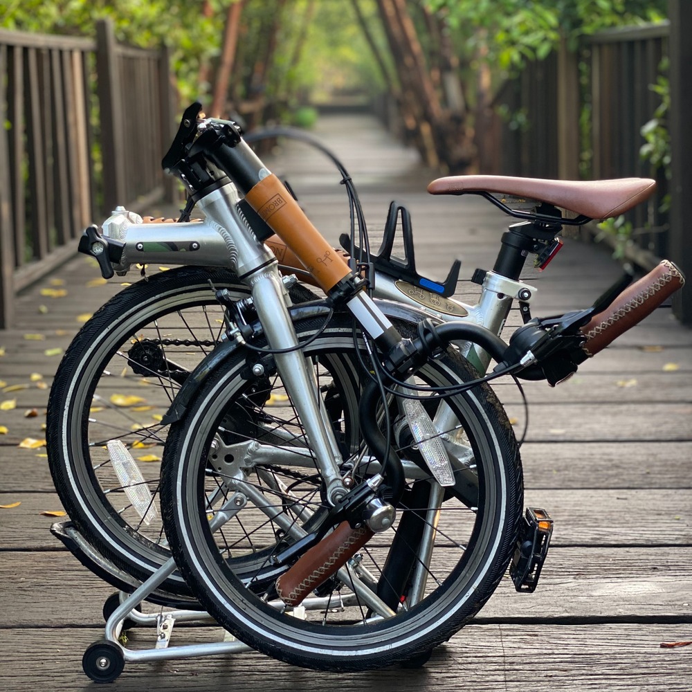 Folding bikes are ideal for a cycling commute